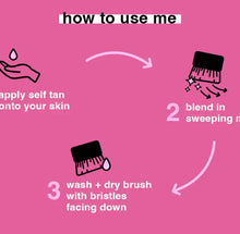 Indlæs billede til gallerivisning b.tan Air brush’d face & body Brush