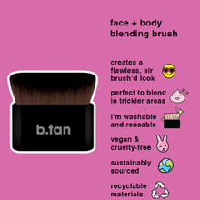 Indlæs billede til gallerivisning b.tan Air brush’d face & body Brush
