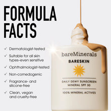 Indlæs billede til gallerivisning BARESKIN® DAILY DEWY SUNSCREEN MINERAL SPF 30, 30 ml